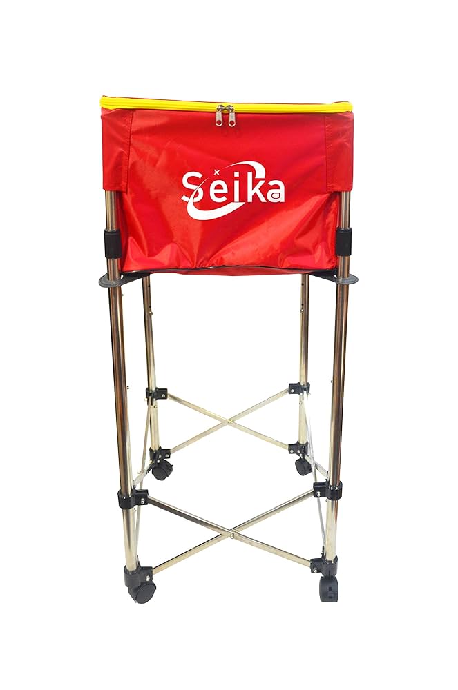 キャスター付　ボールカゴ　直接引き取り可 Amazon | Seika ボールカート ボール収納カゴ キャスター付